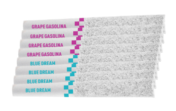 Frosted Flyers Berry Variety - 8 X 0.35g Hybrid Infused Joints | Claybourne