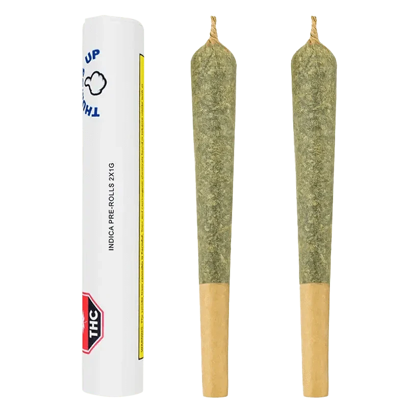 Indica - 2 x 1g Indica Joints | Thumbs Up