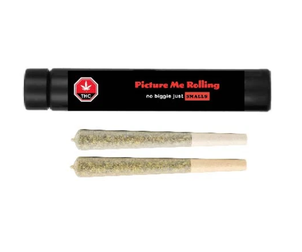 Picture Me Rolling - 2 X 1g Indica Joints | No Biggie, Just Smalls
