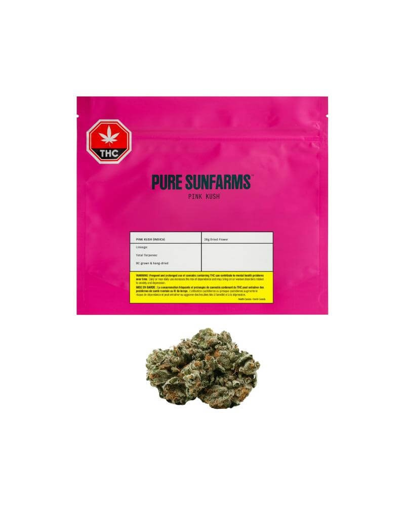 Pink Kush - 28g Indica Flower | Pure Sunfarms