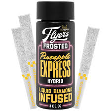 Frosted Flyers Pineapple Exp - 3 x 0.5g Hybrid Infused Joints | Claybourne