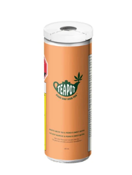 Mango Green Tea Pedro's Sweet Sativa - 355ml Sativa Beverage | TeaPot