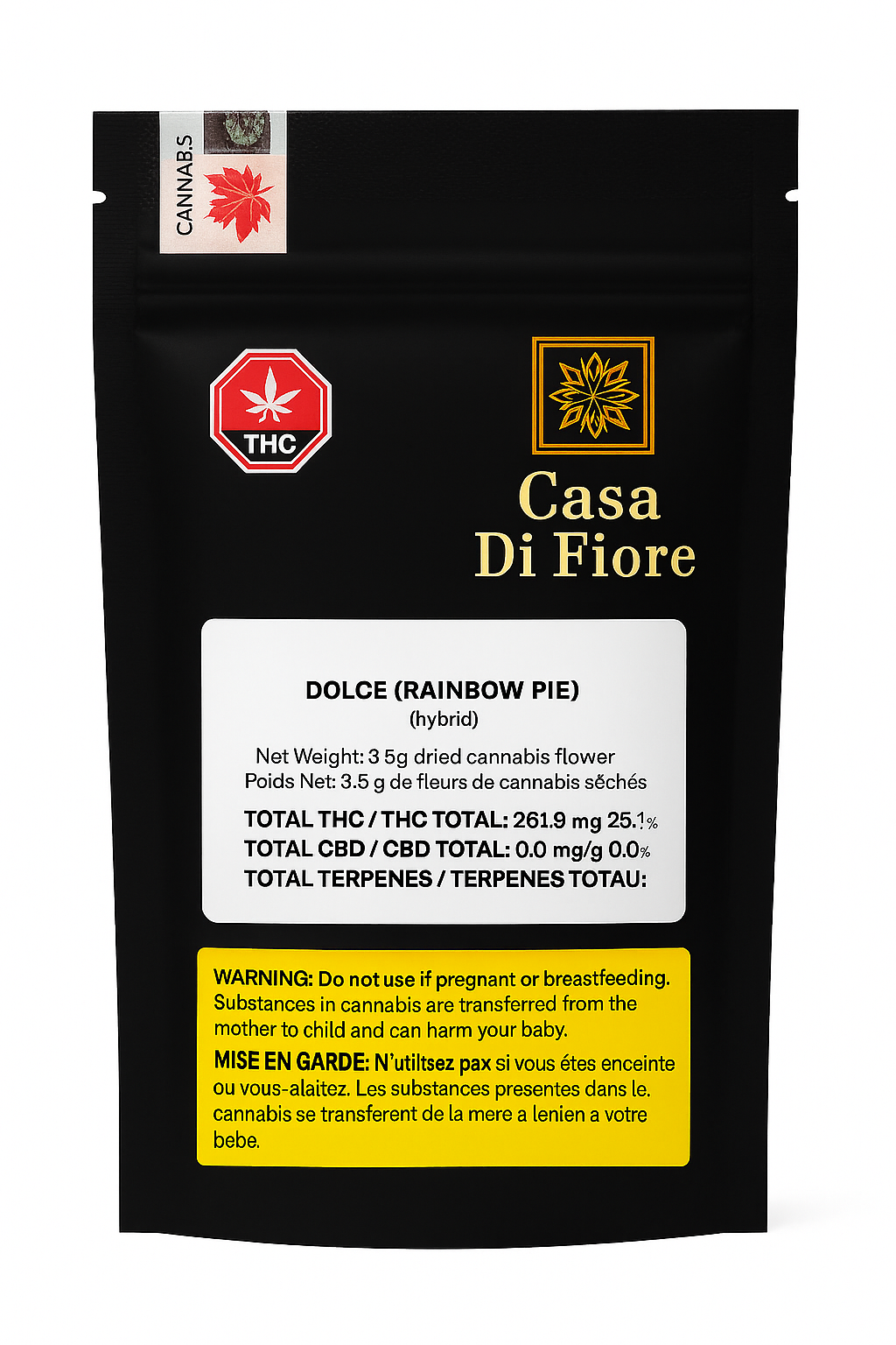 Dolce (Rainbow Pie) - 3.5g Hybris Flower | Casa Di Fiore