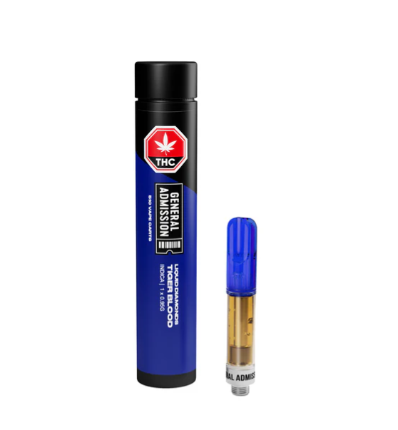 Tiger Blood Liquid Diamond - 1 X 0.95g Indica Cartridges | General Admission