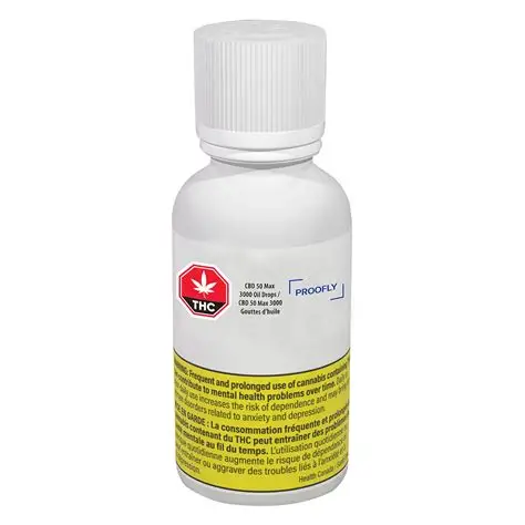 CBD 50 Max 3000 - 60ml Sativa Oil | Proofly