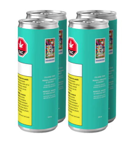 Product image COLLECTIVE PROJECT - ISLAND TIME SPARKLING JUICE BEVERAGE MULTI 1