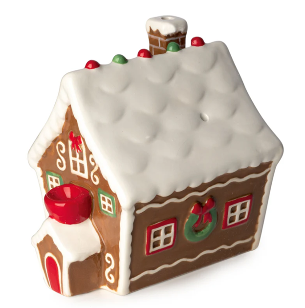 Ceramic Gingerbread House Pipe