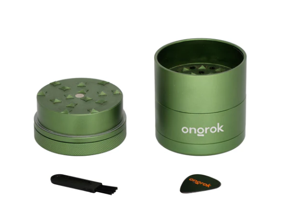 Ongrok  5 Piece Pyramid Teeth Grinder  Green