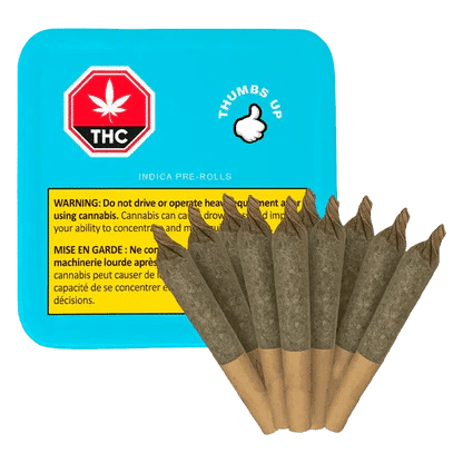Indica - 10 x 0.5g Indica Joints | Thumbs Up