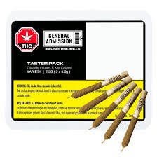 Taster Pack - 5 x 0.5g Infused Joints | General Admission
