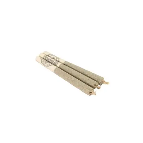 Organic Triangle Queen - 3 X 0.5g Indica Joints | Sweetgrass Organic Cannabis