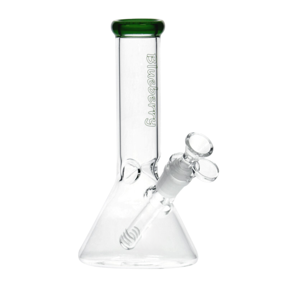 8" Blueberry Mini Beaker Bong 