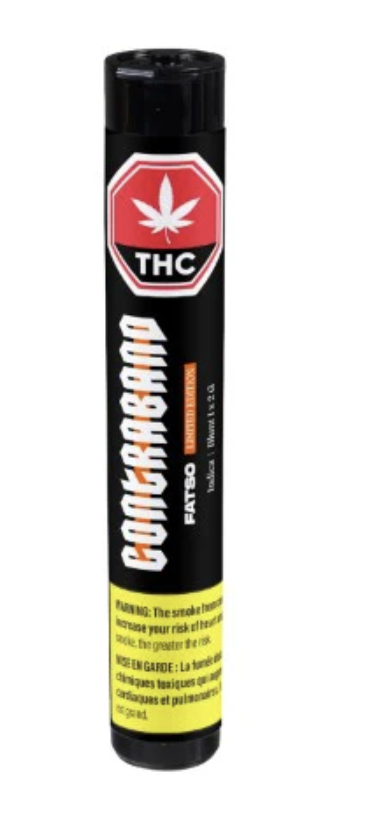 Fatso Blunt - 1 x 2g Indica Blunts | Contraband