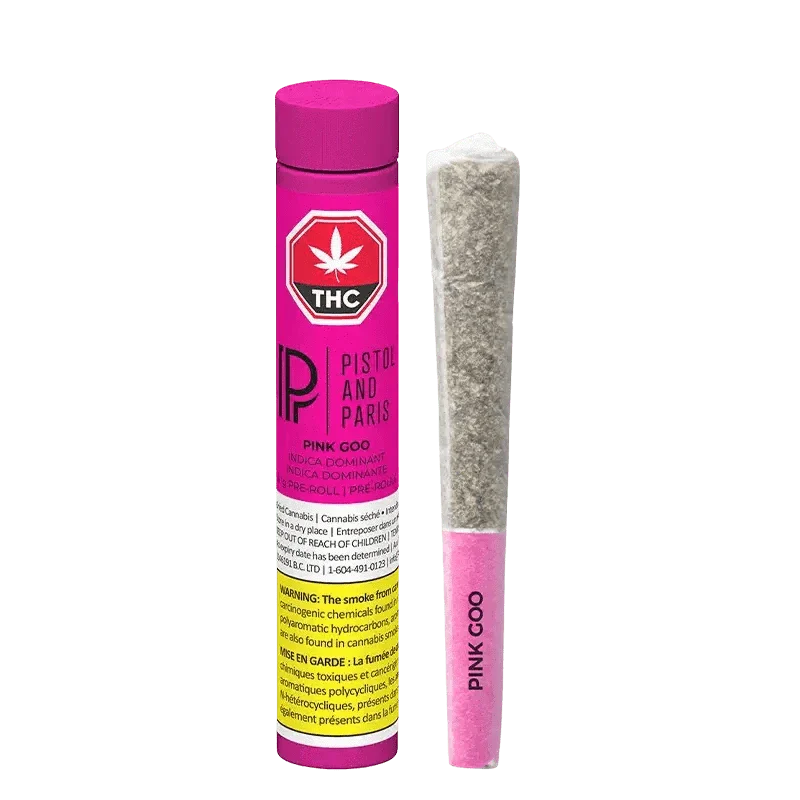 Pink Goo - 1 x 1g Indica Joints | Pistol and Paris