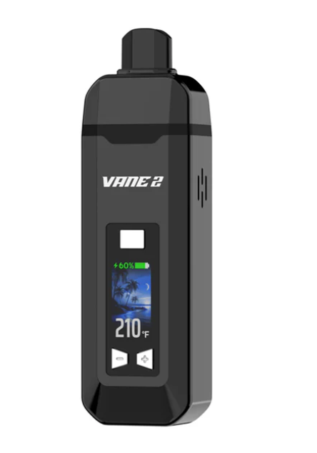 Yocan Vane 2 Portable Dry Herb Vaporizer  Black