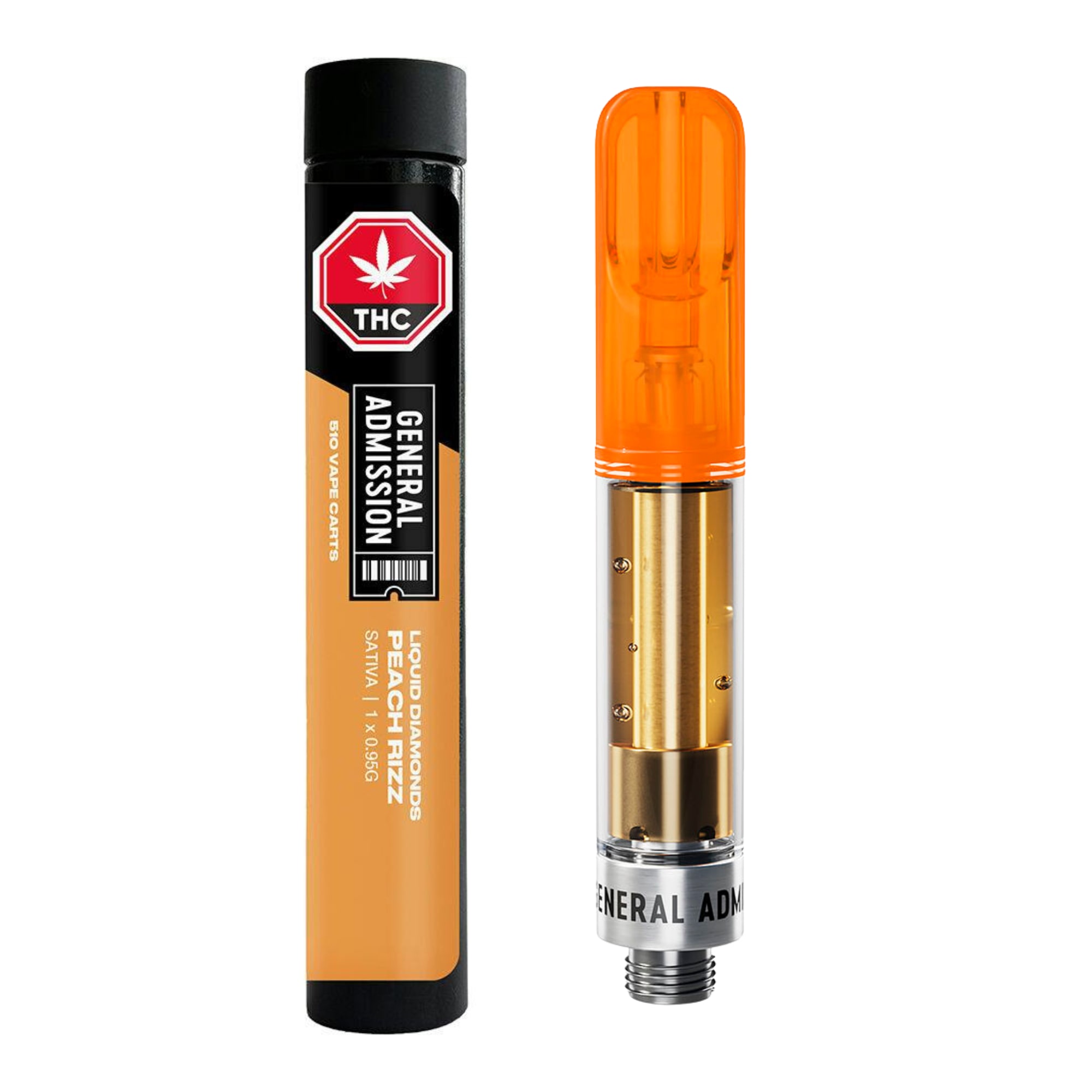Peach Rizz Liquid Diamond Cart - 0.95g | General Admission