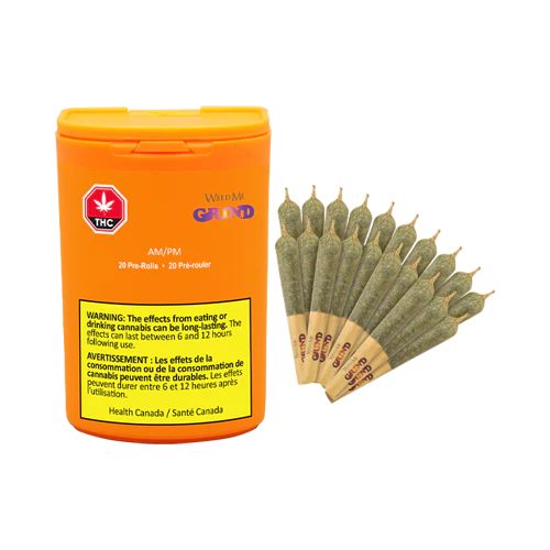 AM/PM Pack - 20 x 0.4g Hybrid Joints | Weed Me Grind