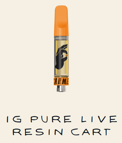 Permanent Cherries - 1g Live Resin Indica Cartridges | Carmel
