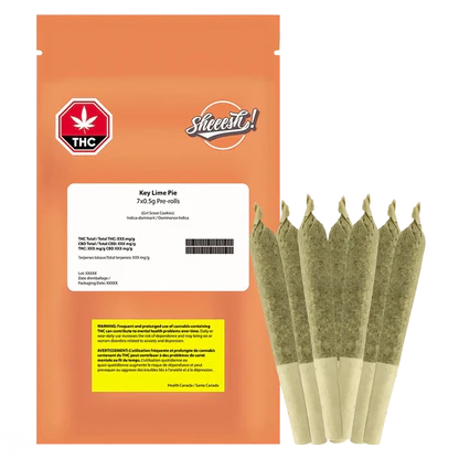 Key Lime Pie - 7 X 0.5g Indica Joints | Sheeesh!