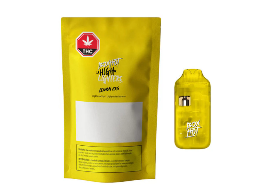 Lemon Cks 1g Sativa All In One | Boxhot Highlighters