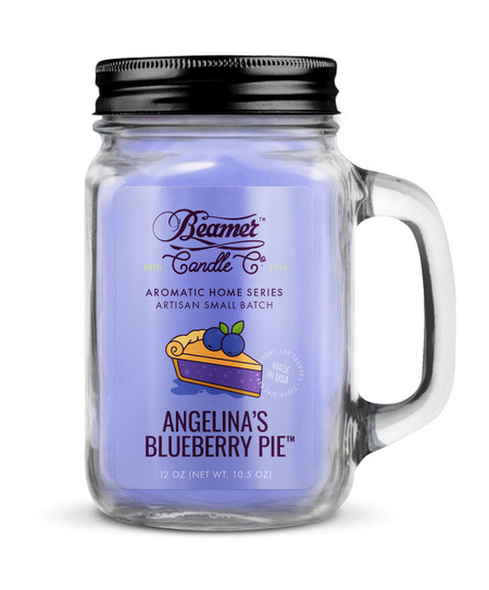 12 oz Candle Angelina's Blueberry Pie | Beamer