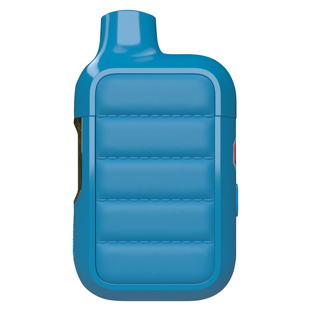 Pufferz Sour Blue Razz Disposable Pen 1 X 1g Hybrid All In Ones | Spinach