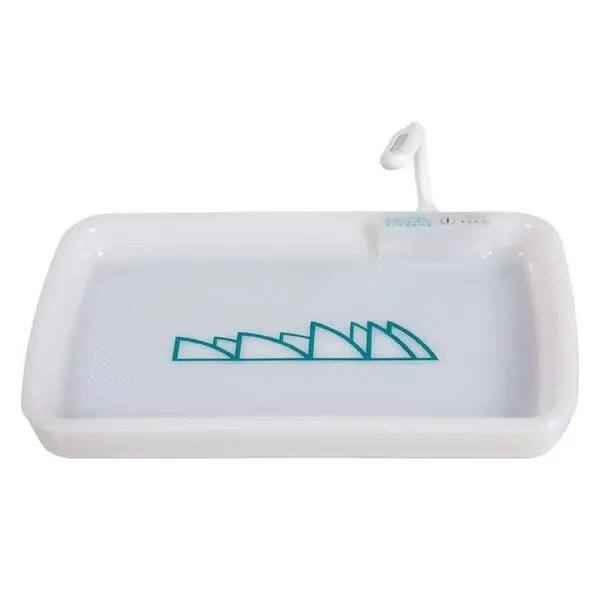 Product image LED Light Rolling Tray Carry Bag  White  Piranha 1