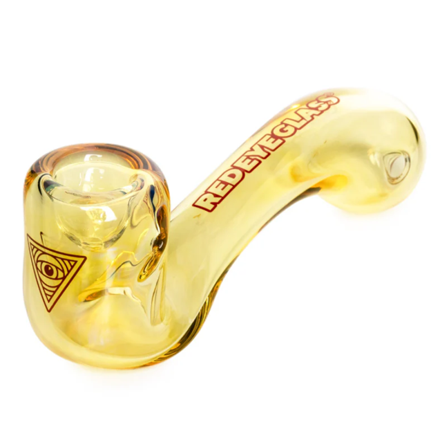 5" Colour Changing Sherlock  Hand Pipe W/Ash Catcher Mouthpiece &  Decals