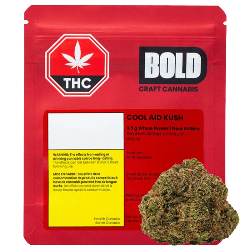 Cool Aid Kush - 3.5g Indica Flower | BOLD