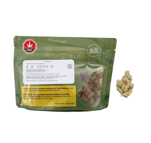 Garlic Haze - 28g Sativa Whole Flower | BC Green