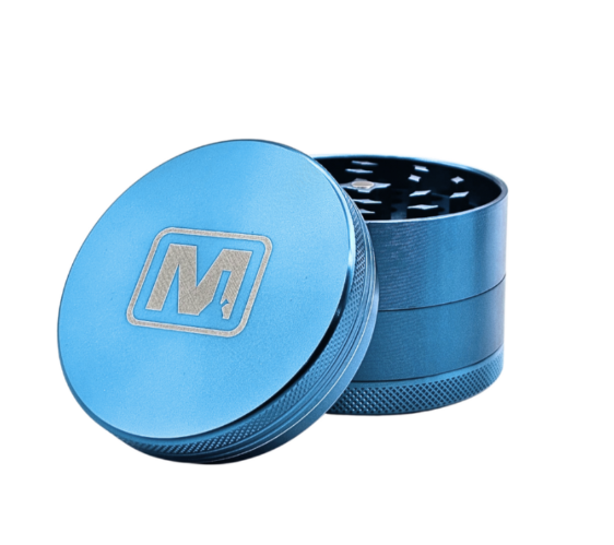63mm 4-Piece Large Grinder (Sky Blue) | Marley