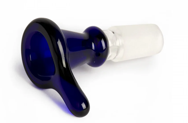 Cobalt Blue 14/20 GlassOnGlass Thumper Cone PullOut