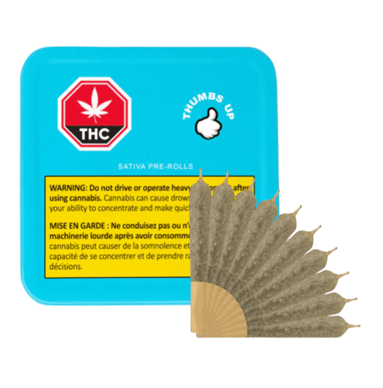 Product image Sativa - 10 x 0.5g Sativa Joints | Thumbs Up 1