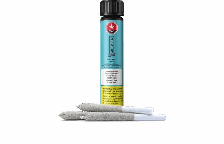 Blue Maui - 3 X 0.5g Sativa Infused Joints | Dealr Infused