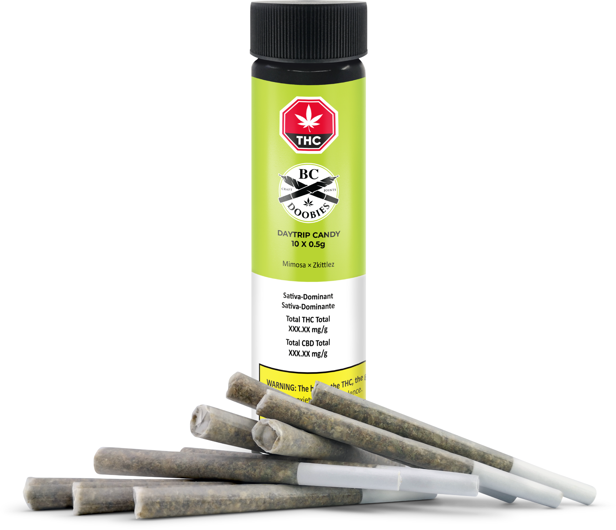 Daytrip Candy Pre-rolls 10 X 0.5 Sativa Joints | Bc Doobies