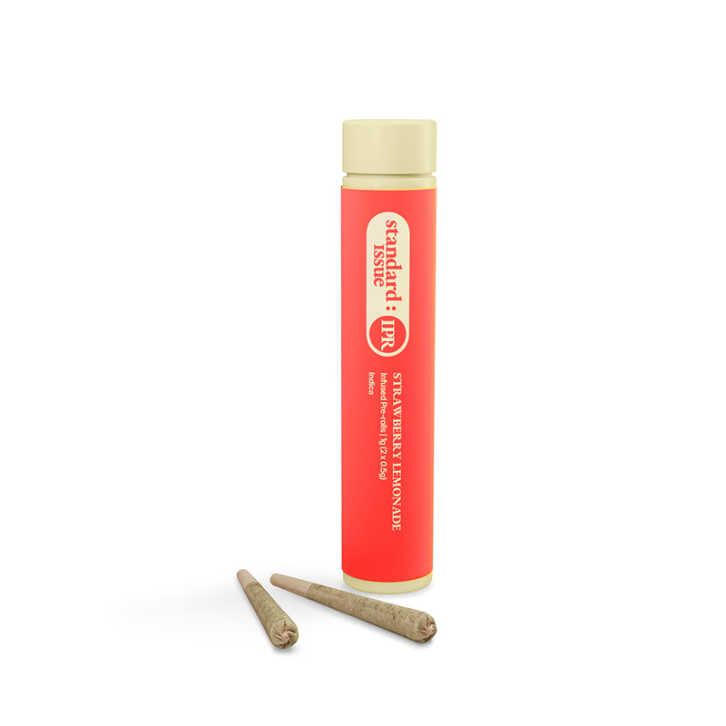 Product image Strawberry Lemonade Distillate Infused - 2 X 0.5g Sativa Infused Joints | Standard Issue 1