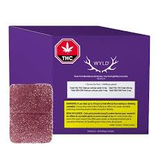 Real Fruit Blackberry - 10 X 10mg THC Indica Gummies | Wyld