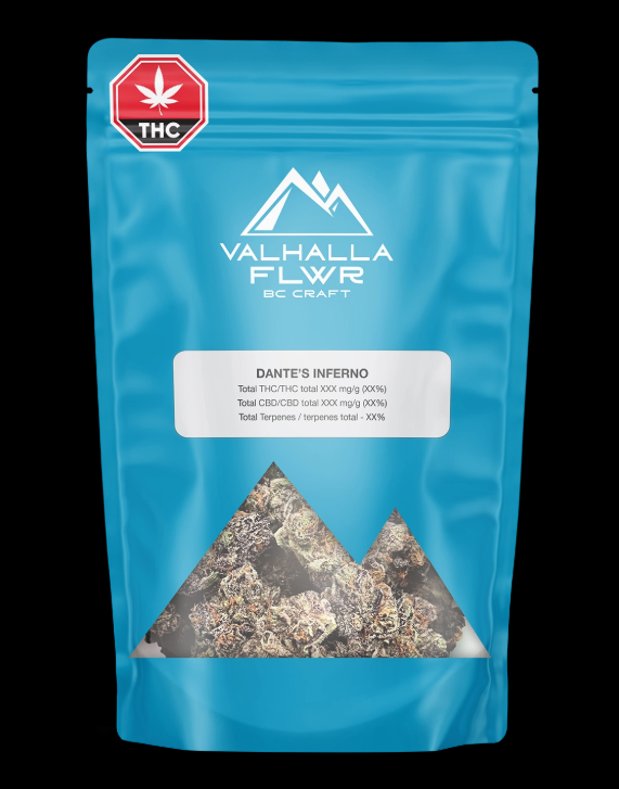 Product image Dante's Inferno - 14g Indica Whole Flower | Valhalla Flwr 1