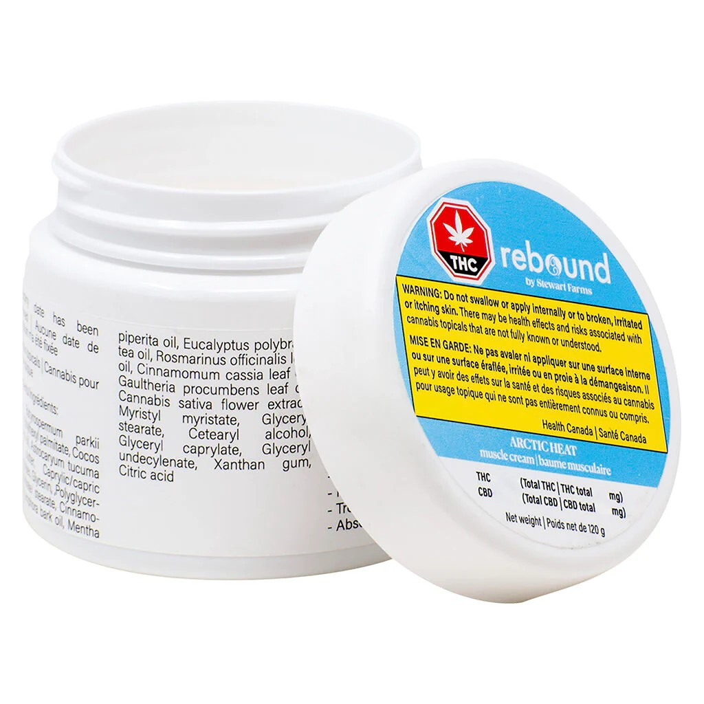 Arctic Heat Muscle Cream - 1 x 120g  | Rebound by Stewart Farms