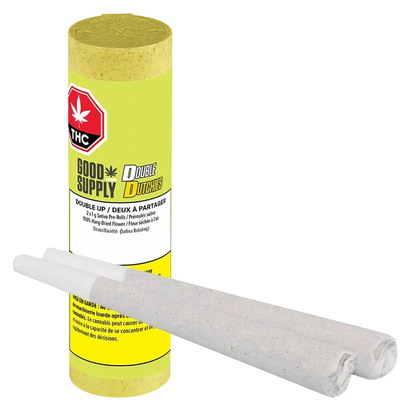Double Dutchies: Double Up Pre-rolls 2 X 1g Sativa Joints | Good Supply