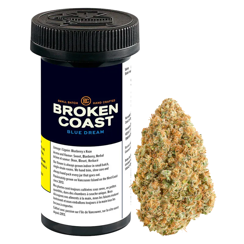 Blue Dream - 7g Sativa Whole Flower | Broken Coast