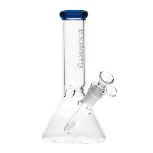 Mini Beaker Bong 8" - Purple | Blueberry 