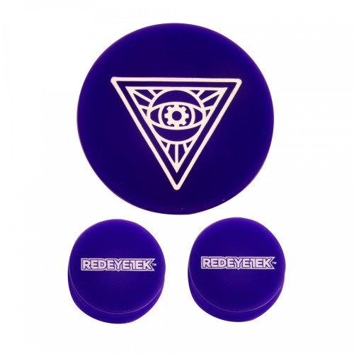Tek Silicone Water Pipe Cleaning Caps  Red Eye