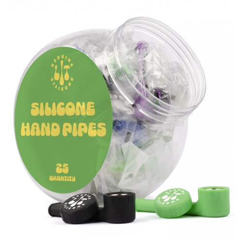 Product image Silicone Hand Pipe Assorted  LIT 1